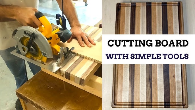 How To Make a Custom Cutting Board with No Special Tools — 731