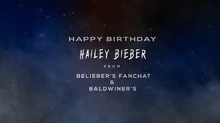 Happy Birthday Hailey Bieber From #beliebersFanChat #baldwiners