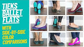 BATTLE OF THE BALLET FLATS!! // Tory Burch // Tieks // Rothy's// Comparison  on 3 of the BEST Flats - YouTube