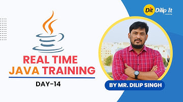 JAVA Real Time Training - Day 14 | Static V/S Non-Static  Variables  | By Dilip IT Academy - DIT