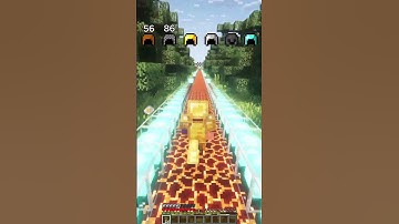 Minecraft Magma VS Armor💀#minecraft