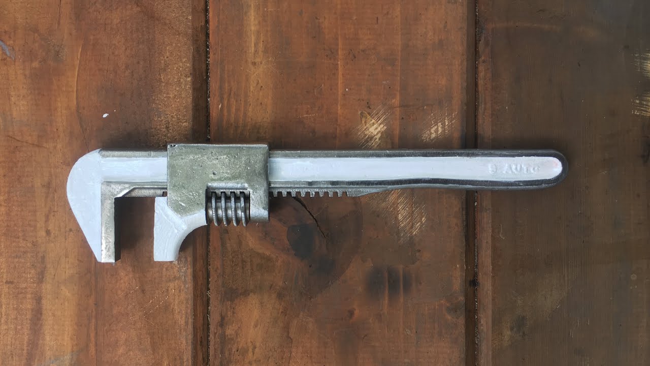 Old pipe wrench restoration YouTube