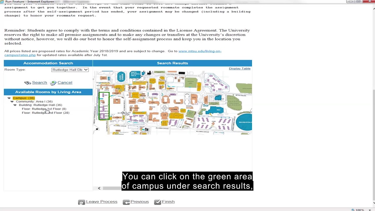 MTSU Housing and Residential Life Self Assignment Tutorial YouTube