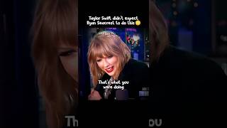 Taylor Swift was freezing... then Ryan did this 😭🫶 | #taylorswift #shorts