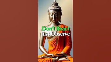 Don’t React, Just Observe