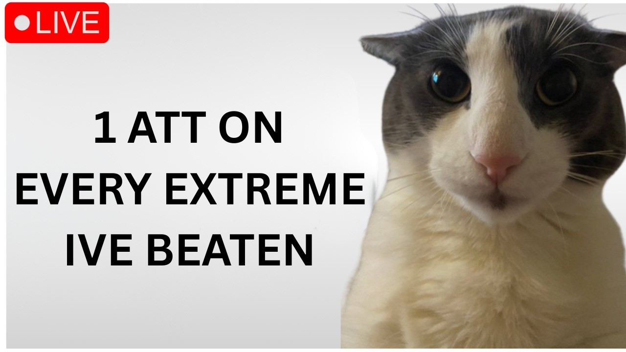 🔴1 Attempt on EVERY EXTREME DEMON I've Beaten🔴 spring break over :[