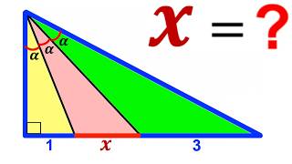 Can you find the length X? | (Triangle) |#math #maths | #geometry | #trigonometry