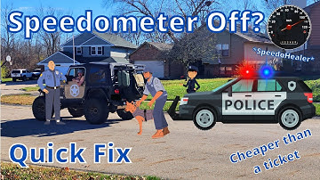 Speedometer Calibration For Jeep TJ / XJ