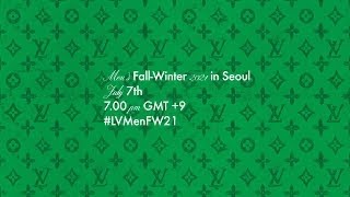 Bts방탄소년단 Louis Vuitton Mens Fall - Winter 2021 Show In Seoul With House Ambadors Bts