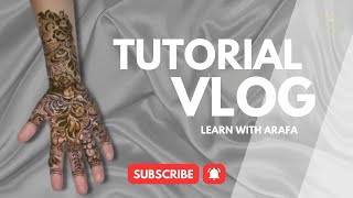 FULL TUTORIAL FOR BRIDAL HENNA  screenshot 1