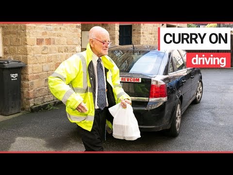 Video till Brian är Storbritanniens äldsta takeaway-chaufför