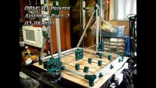 OB14 3D Printer Assembly Part 2