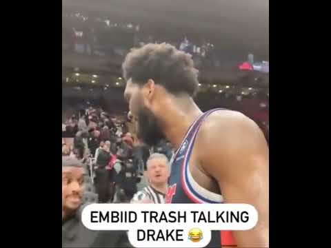 Joel Embiid talking