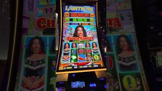 $100 bet on Lightning Link Chica Bonita !!! Jackpot Baby!