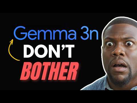 Gemma3n - The Most OVERHYPED AI Model of 2025 (For Coding)