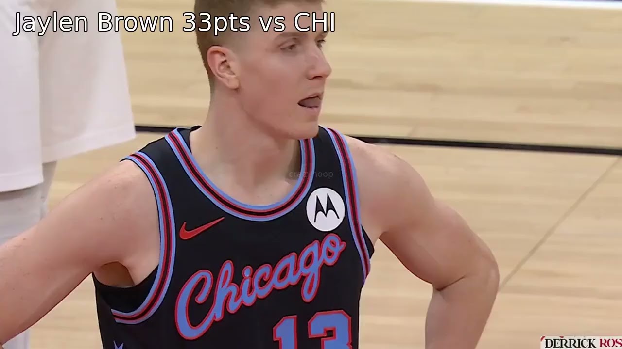 Jaylen Brown HIGHLIGHTS 33pts vs CHI - January 25, 2026