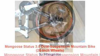 YouTube   Mongoose Status 3 0 Dual Suspension Mountain Bike 26 Inch Wheels