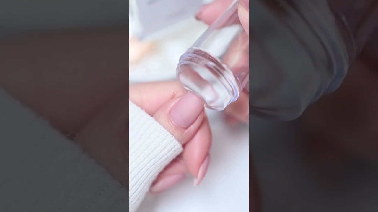 プロレベル！？スタンパーで簡単フレンチネイル💅 #ネイル #nails