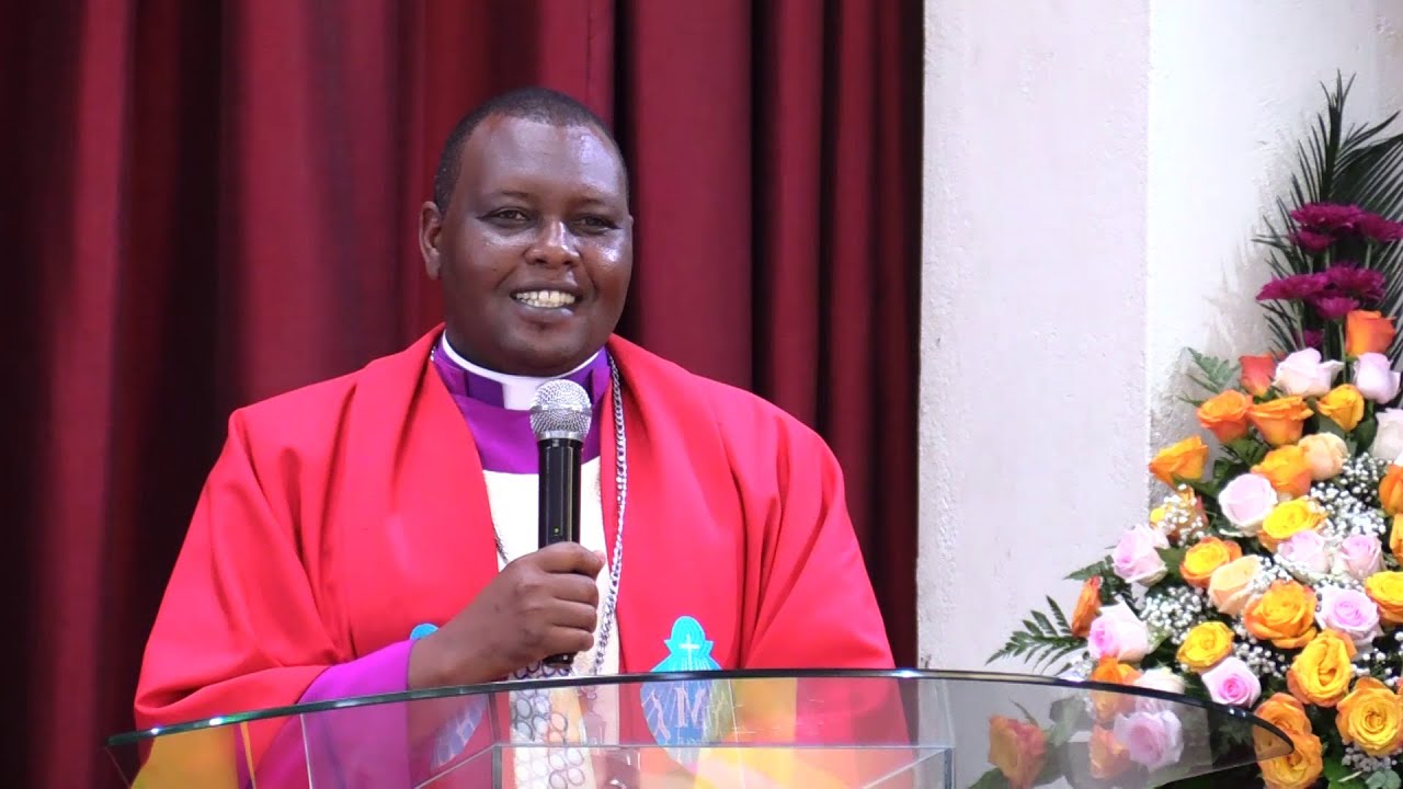 A word from the MCK Conference Secretary during the Covenant Sunday Service at MCK Kariokor Church