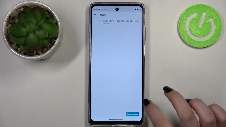 How to Reset Network Settings in MOTOROLA Moto G200 – Restore Network Defaults