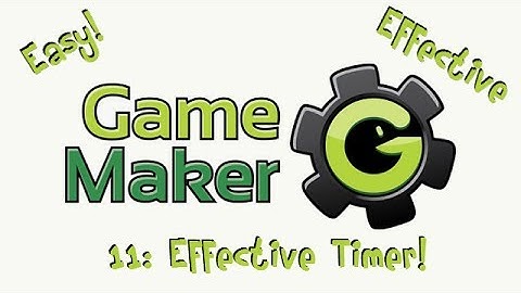 Game Maker 8.1 tutorial 11 - Alarms & Timers!