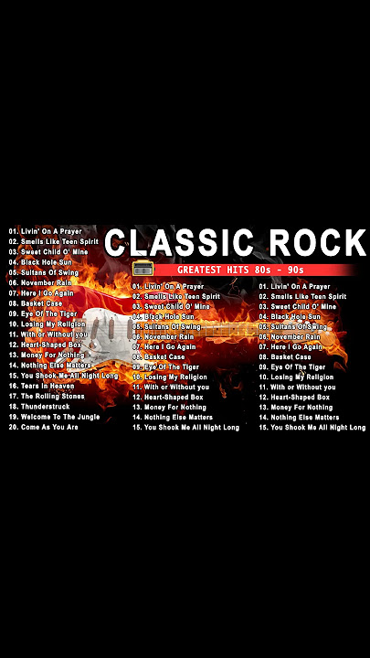 Classic Rock Greatest Hits 60's 70's 80's - Top 100 Best Classic Rock Of All Time