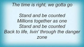 Krokus - Stand And Be Counted Lyrics