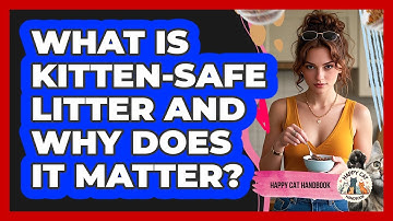 What Is Kitten-safe Litter And Why Does It Matter? - Happy Cat Handbook