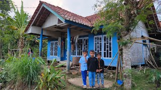 Suatu Sore Di Kampung Yang Asri, Indah Sejuk Adem Tentram, Suasana Pedesaan Di Jawa Barat