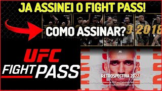 COMO ASSINAR O FIGHT PASS! veja como esta a nova casa do UFC no Brasil