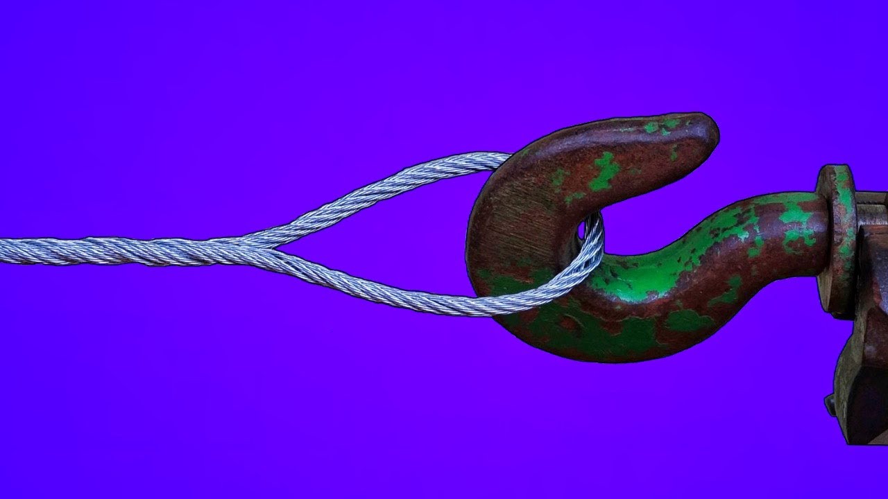 Заплетення ПЕТЛІ на кінці ТРОСА