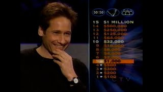 David Duchovny | Who Wants To Be A Millionaire