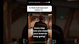 Small Steps, Big Wins 🌟 | GrowNowWealth Motivation
