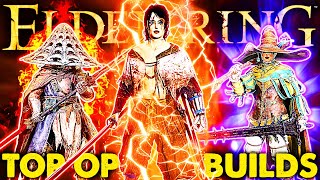 Elden Ring: TOP 5 BEST OVERPOWERED BUILDS TO DESTROY EVERYTHING IN SECONDS! Patch 1.10