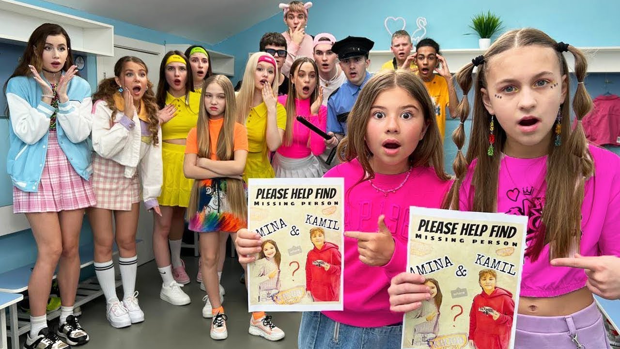 Kamil и Amina НЕСТАЛИ 😱 Школа тражи популарне тинејџере | Награда 1.000.000$ | KiKiDo Campus Serbian