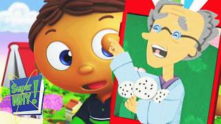 The Rolling Rice Cakes Mystery! Wolfy's Treasure | Super Why - WildBrain | Full Episodes for Kids