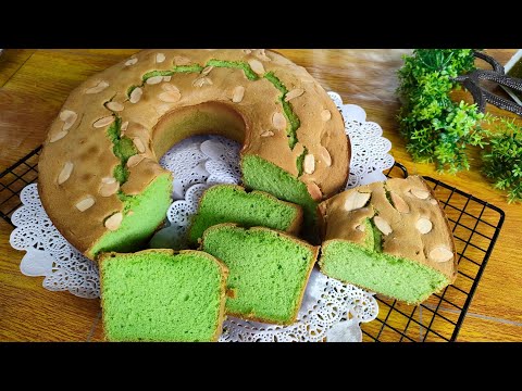 Cara Membuat Bolu Pandan Panggang 8 Telur