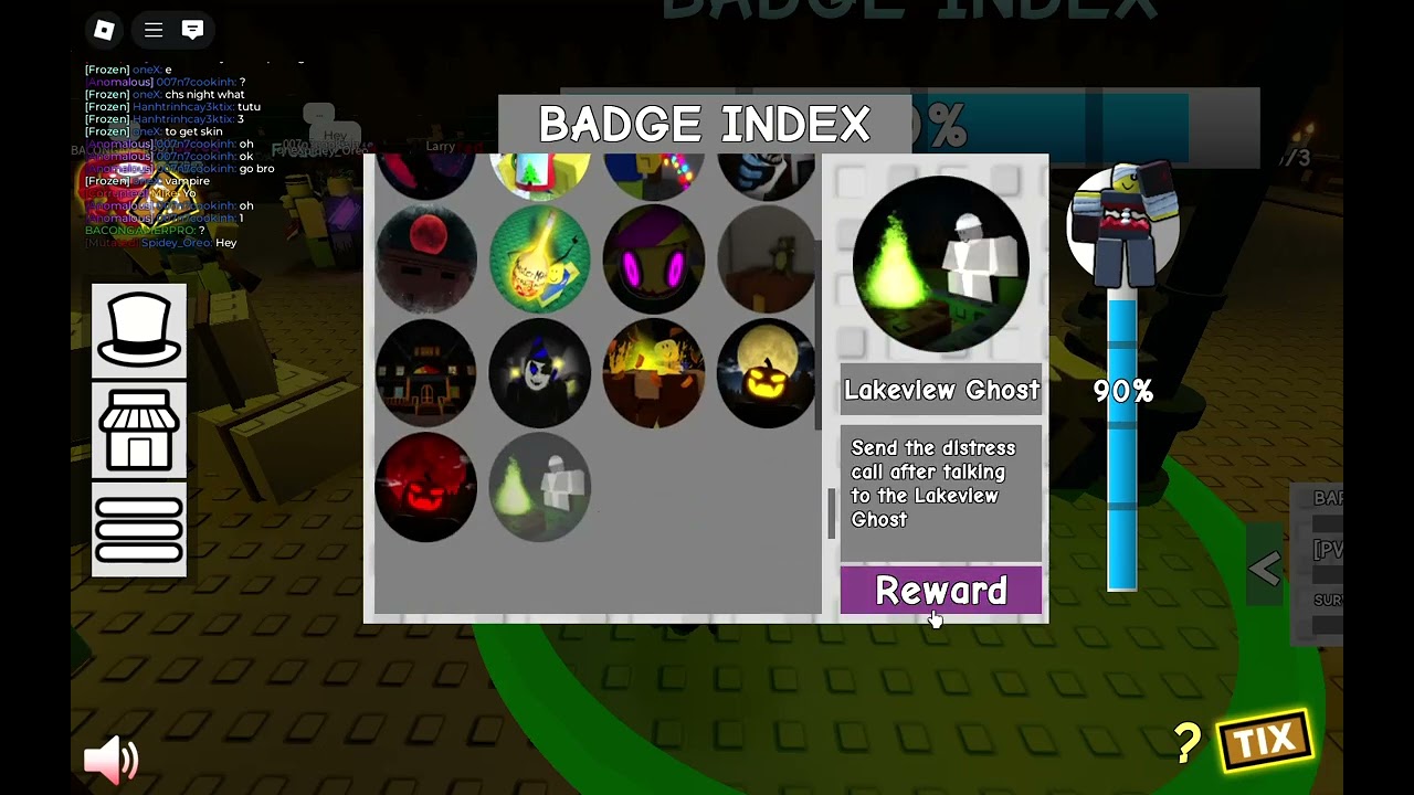 They Removed the word "(NO RETRIES)" in the "Lakeview Ghost" Badge Description? (RESIDENCE MASSACRE)