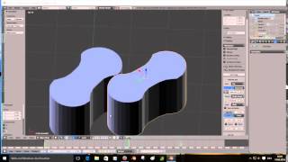 Blender, my first own animatian Rotors of a piston engine Blower