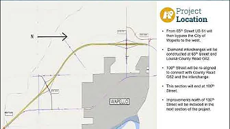 U.S. Wapello Bypass Right-of-Way - Iowa DOT