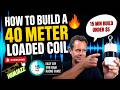 Build a 40 Meter Loaded Coil in 15 Minutes – Under $5! ⚡📻😄 #hamradio #diy #antenna