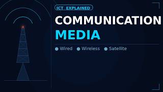 Communication Media Explained | Wired vs Wireless Transmission