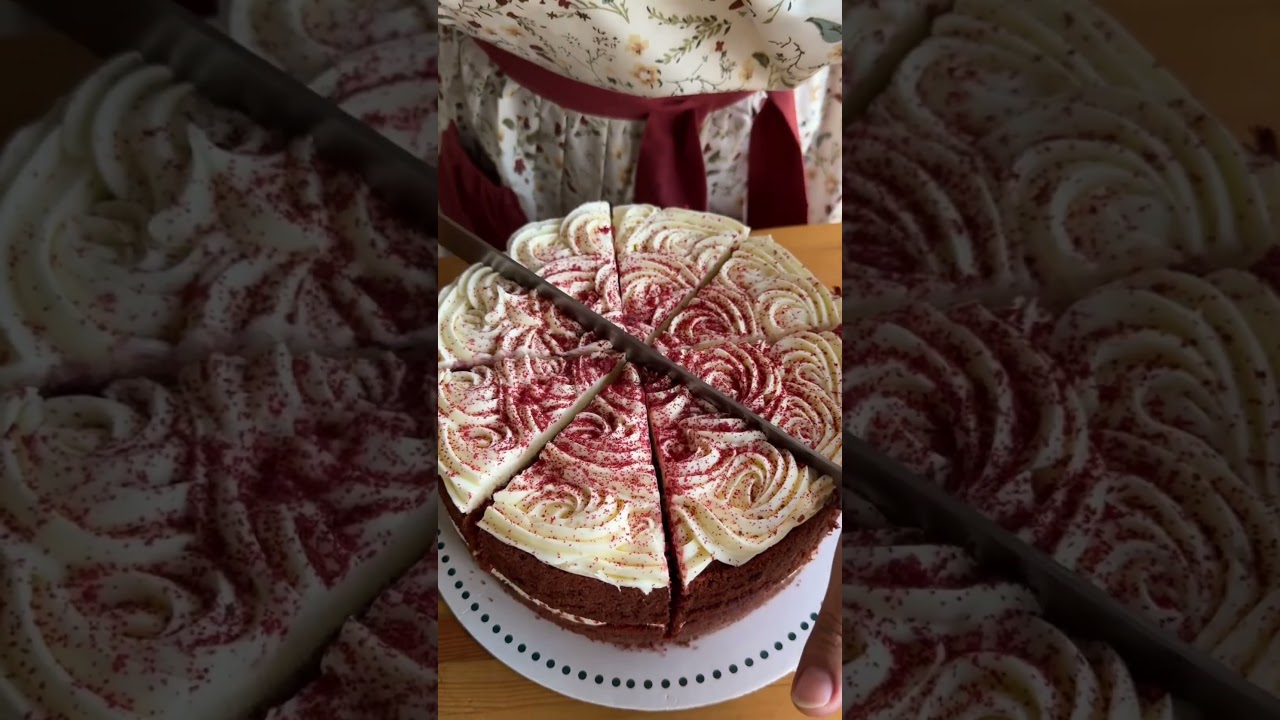 يلا نقطع كيكة لعدد كبير #تقطيع_كيك_يارا_عبيدات #تقطيع #كيك #اكسبلور #food #cake #cakecutting tips#