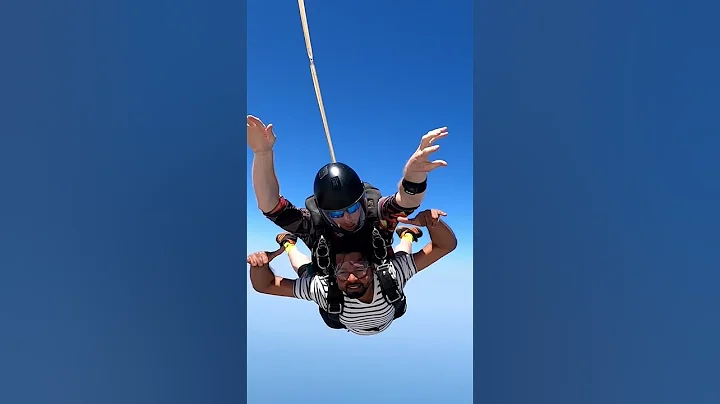 Skydiving 🪂 Dubai #skydiving #dubai #bucketlist #enjoy #mallu