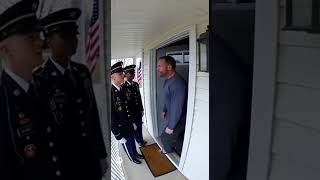 Casualty Notification Officers Inform Father of Son’s Death #shorts #military #sad #army