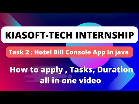 Building a Restaurant Menu and Billing Console Application My Kiasoft-Tech Internship Task