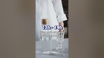 8 thời điểm vàng để uống nước tốt cho sức khỏe | Dr Trang Pi