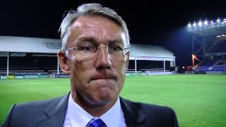 Nigel Adkins remarks on cup loss | Peterborough Utd 6-0 Reading | 27.08.13