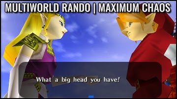 Ocarina of Time Multi World Randomizer - Quad Damage, Max Ice Traps, Text Shuffle