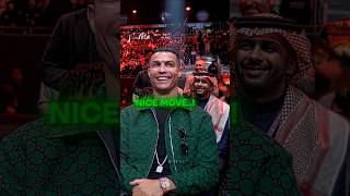 Ronaldo Supports Ishow Speed On A Fight Day